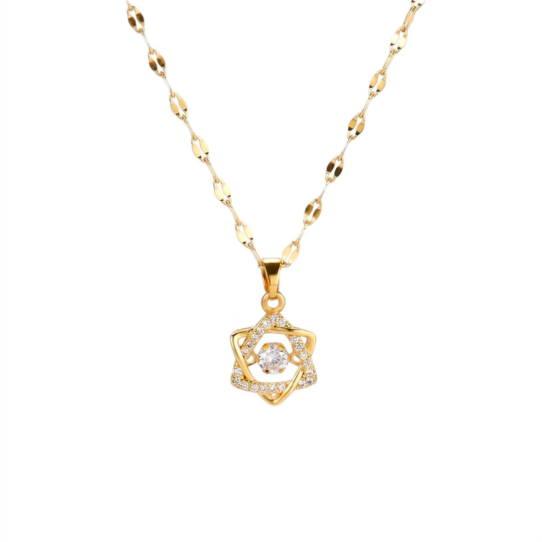 Star Of David Gem Pendant