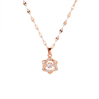 Star Of David Gem Pendant