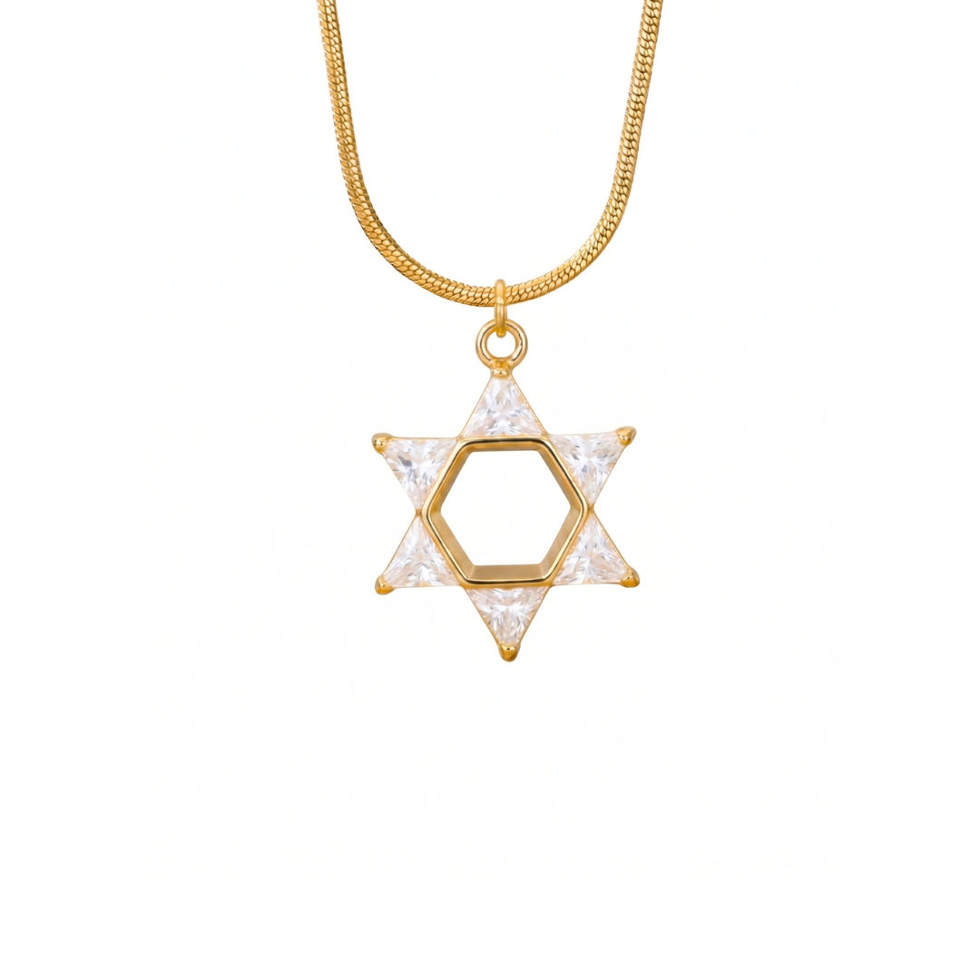 Star Of David Jewel Pendant