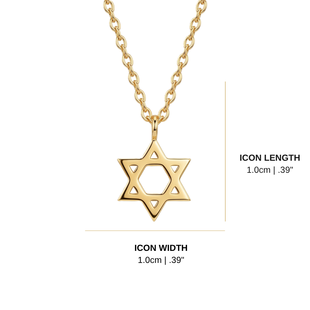 Star Of David Pendant sx