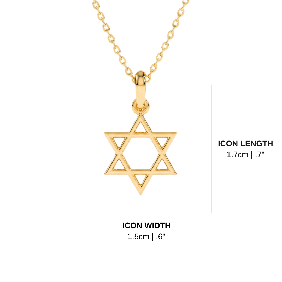 Star Of David Pendant x