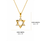 Star Of David Anava Pendant