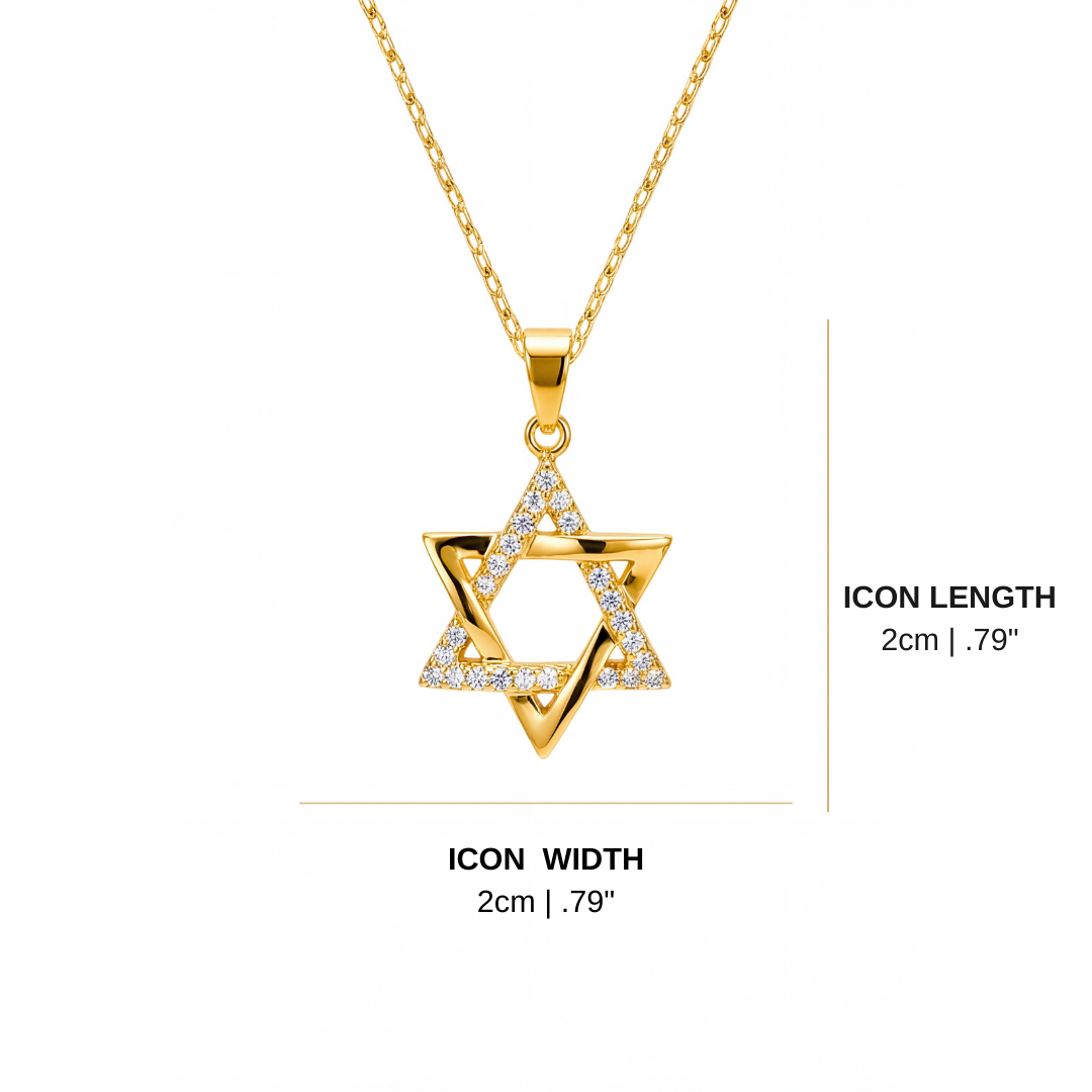 Star Of David Anava Pendant