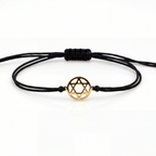 Star Of David Woven Bracelet