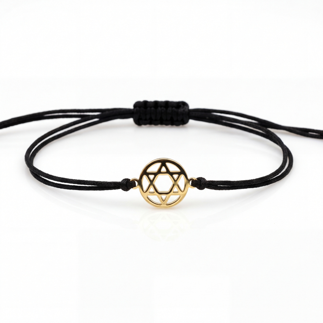 Star Of David Woven Bracelet