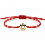 Star Of David Woven Bracelet