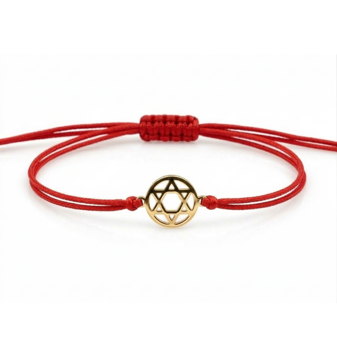 Star Of David Woven Bracelet