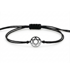 Star Of David Woven Bracelet
