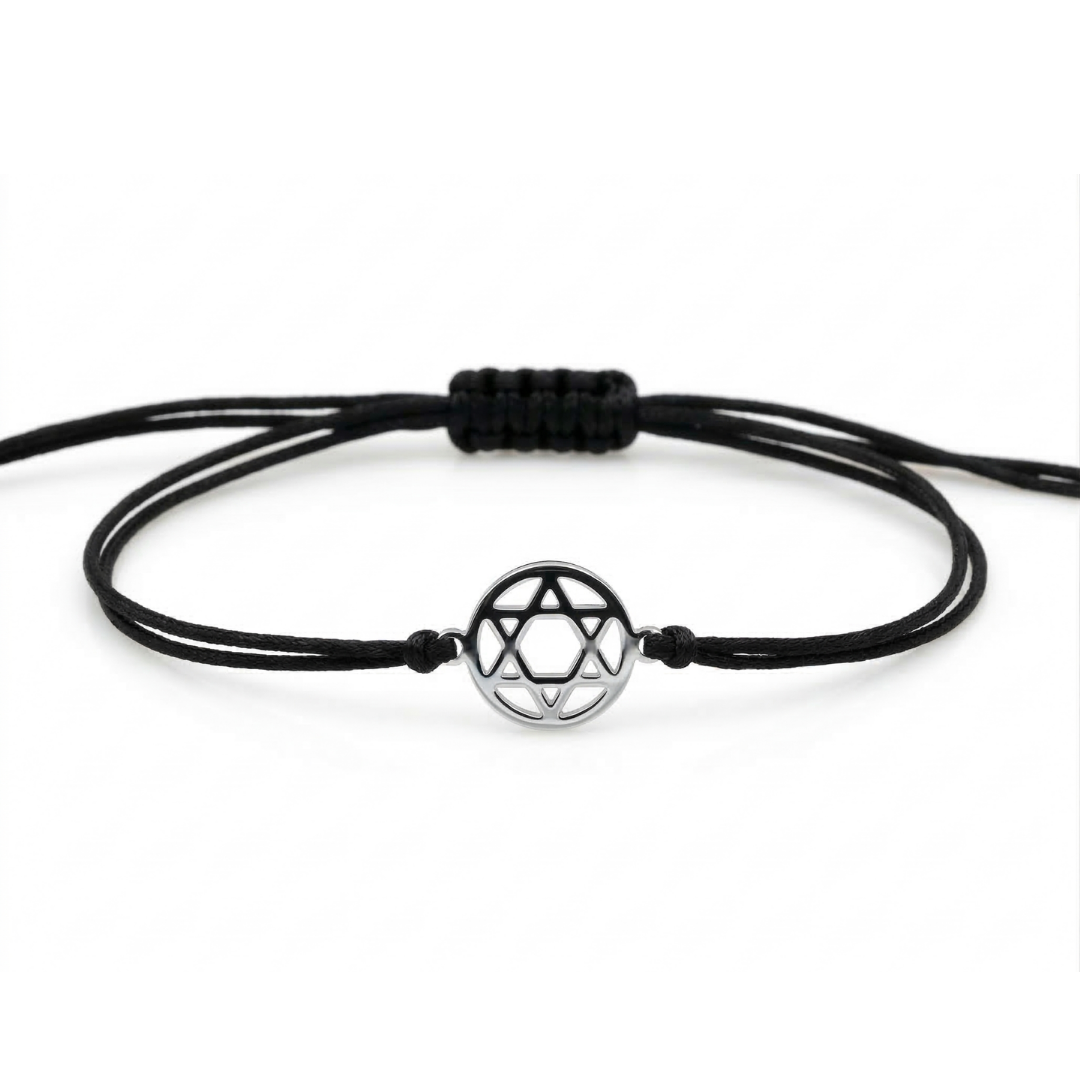 Star Of David Woven Bracelet