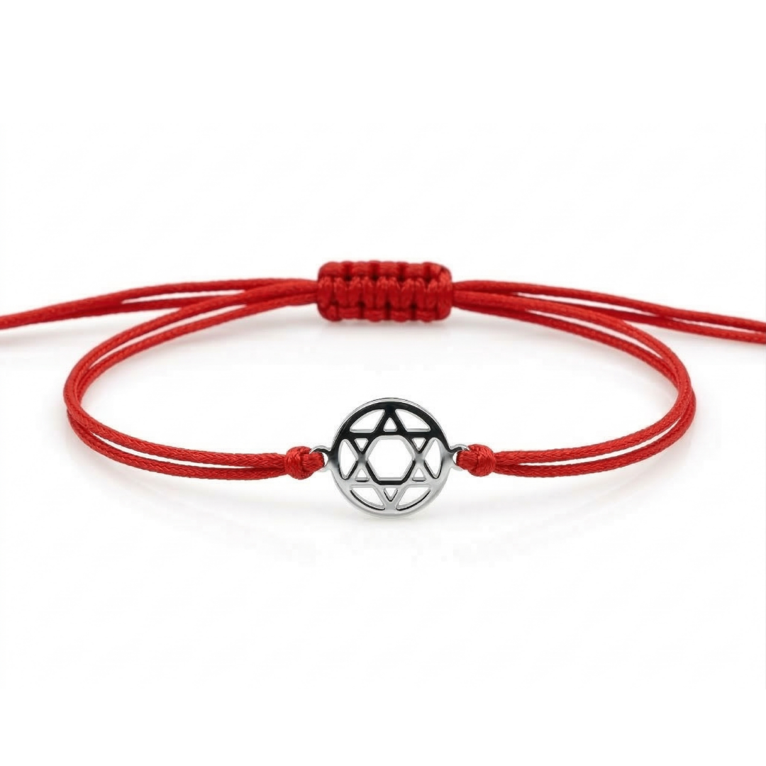 Star Of David Woven Bracelet