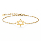 Star of David Chain Bracelet