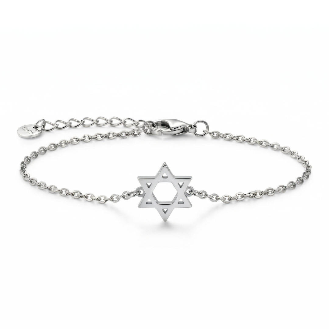 Star of David Chain Bracelet