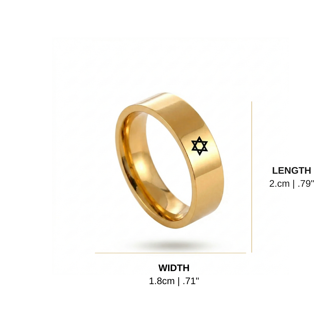Star of David Classic Ring