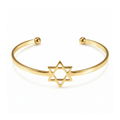 Star of David Cuff Bracelet