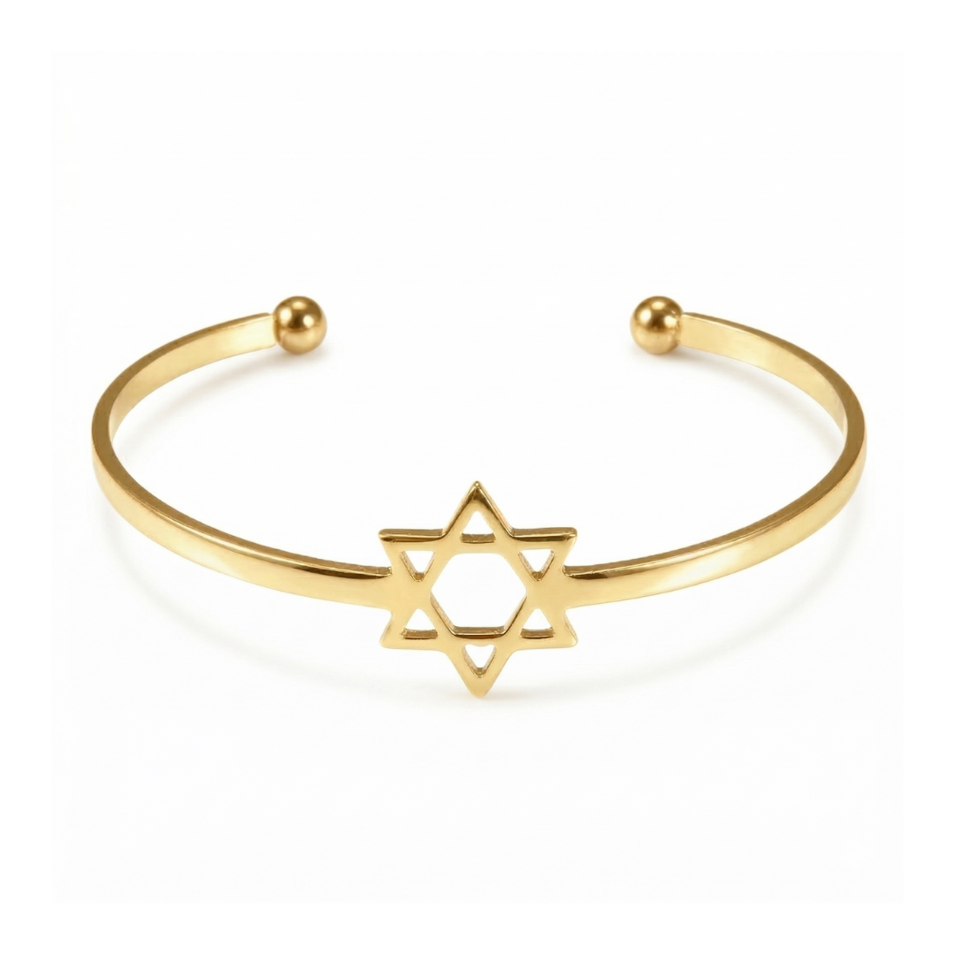 Star of David Cuff Bracelet