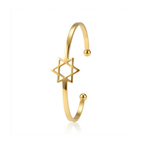 Star of David Cuff Bracelet