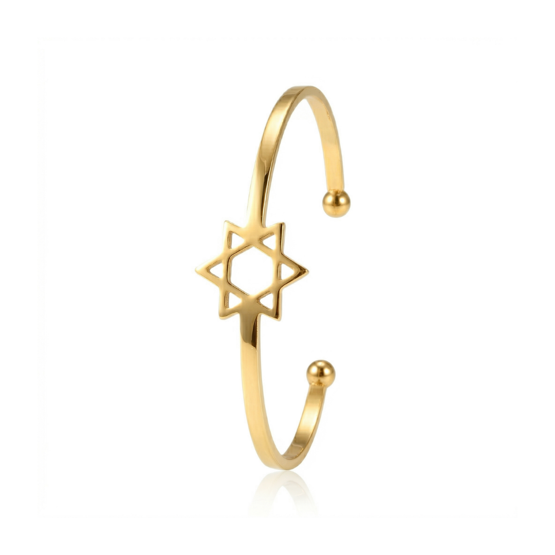 Star of David Cuff Bracelet