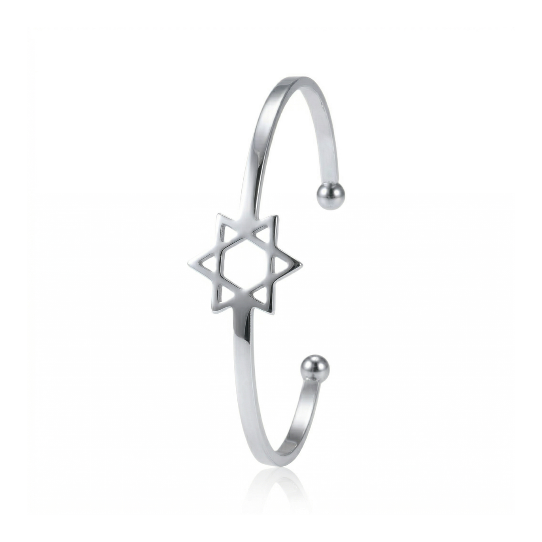 Star of David Cuff Bracelet