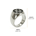 Star of David Signet Ring