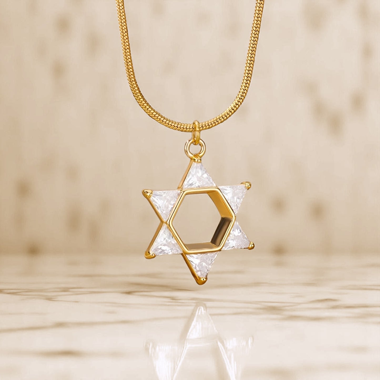 Star Of David Jewel Pendant