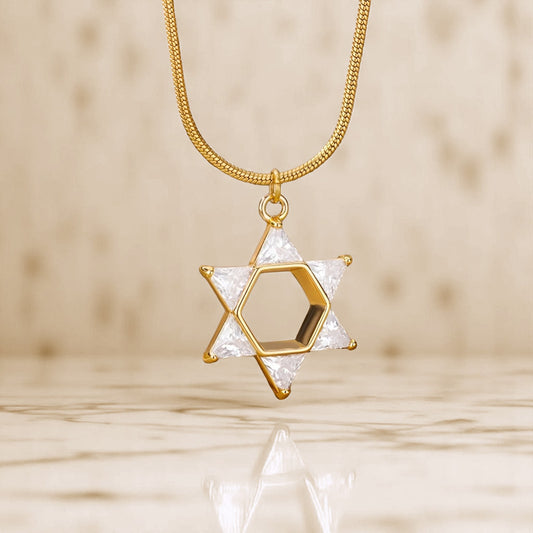 Star Of David Jewel Pendant
