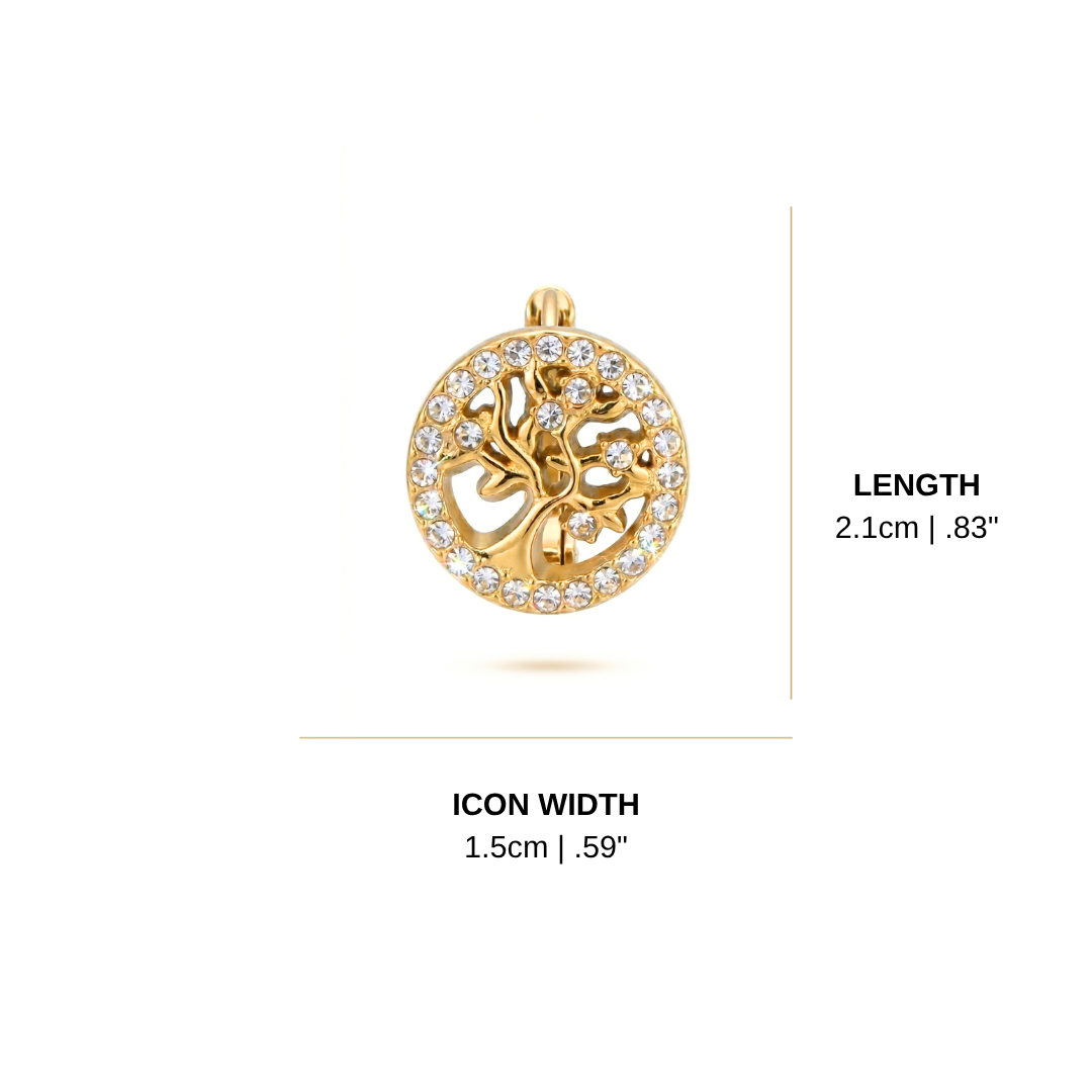 Tree of Life Stud Earrings
