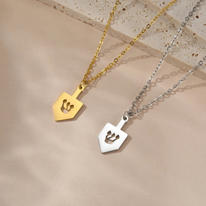 Dreidel Pendant
