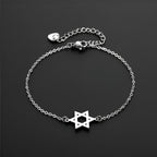 Star of David Chain Bracelet