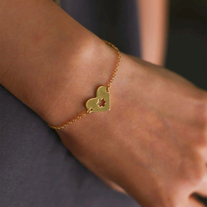 Jewish at Heart Bracelet
