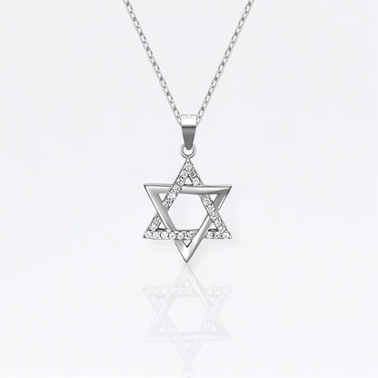Star Of David Two Pendant