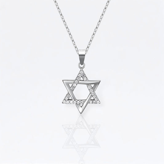 Star Of David Two Pendant