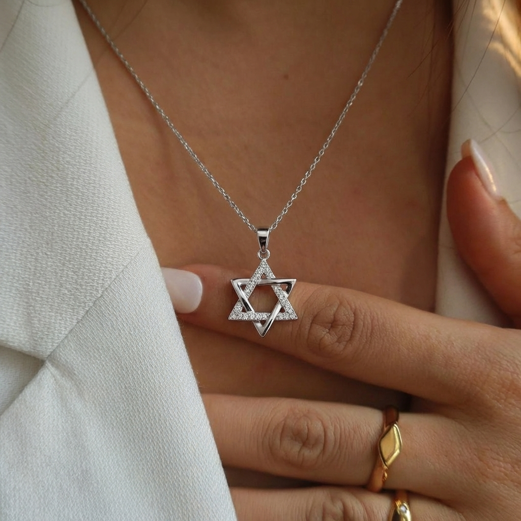Star Of David Anava Pendant