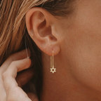 Magen Line Earrings