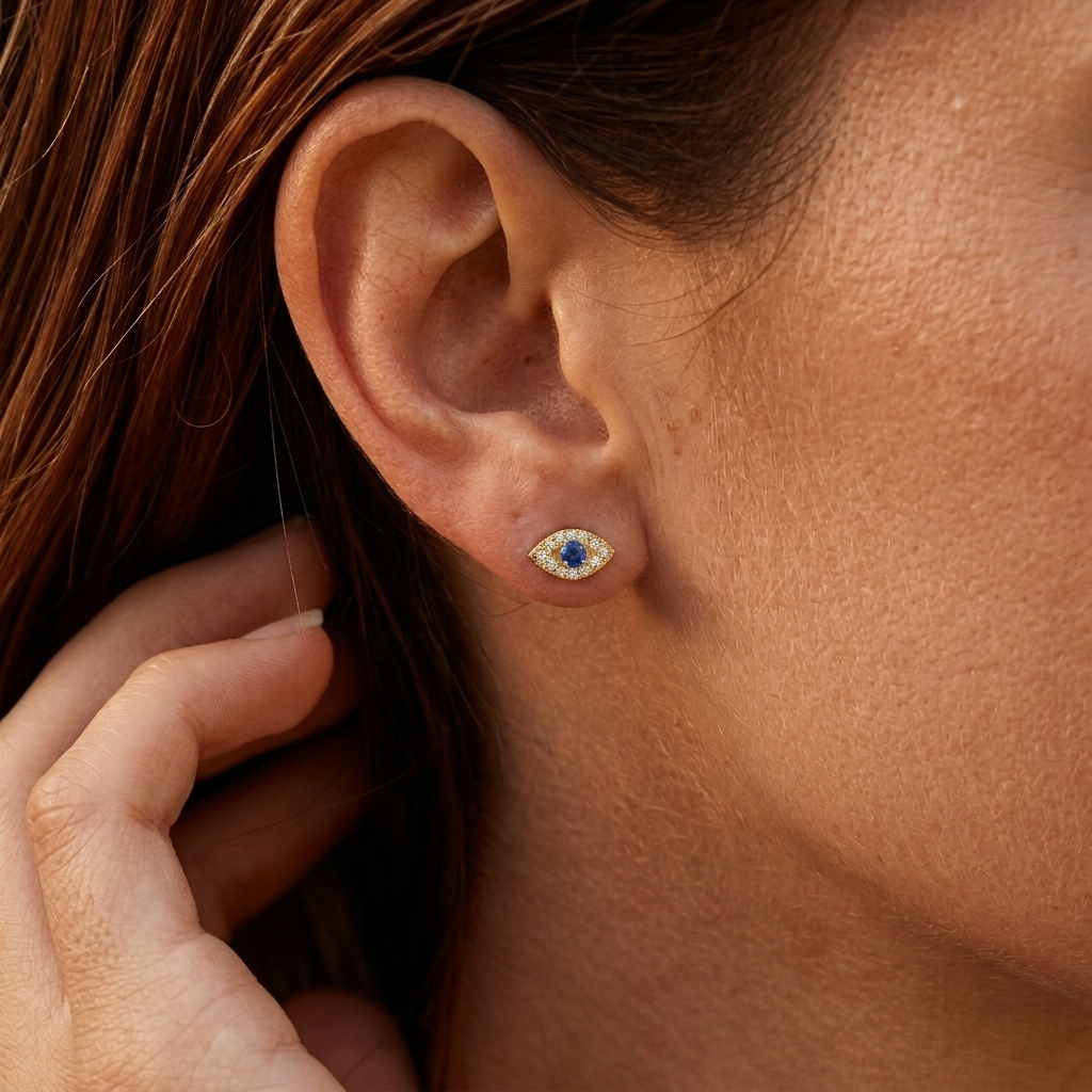Ayin Stud Earrings