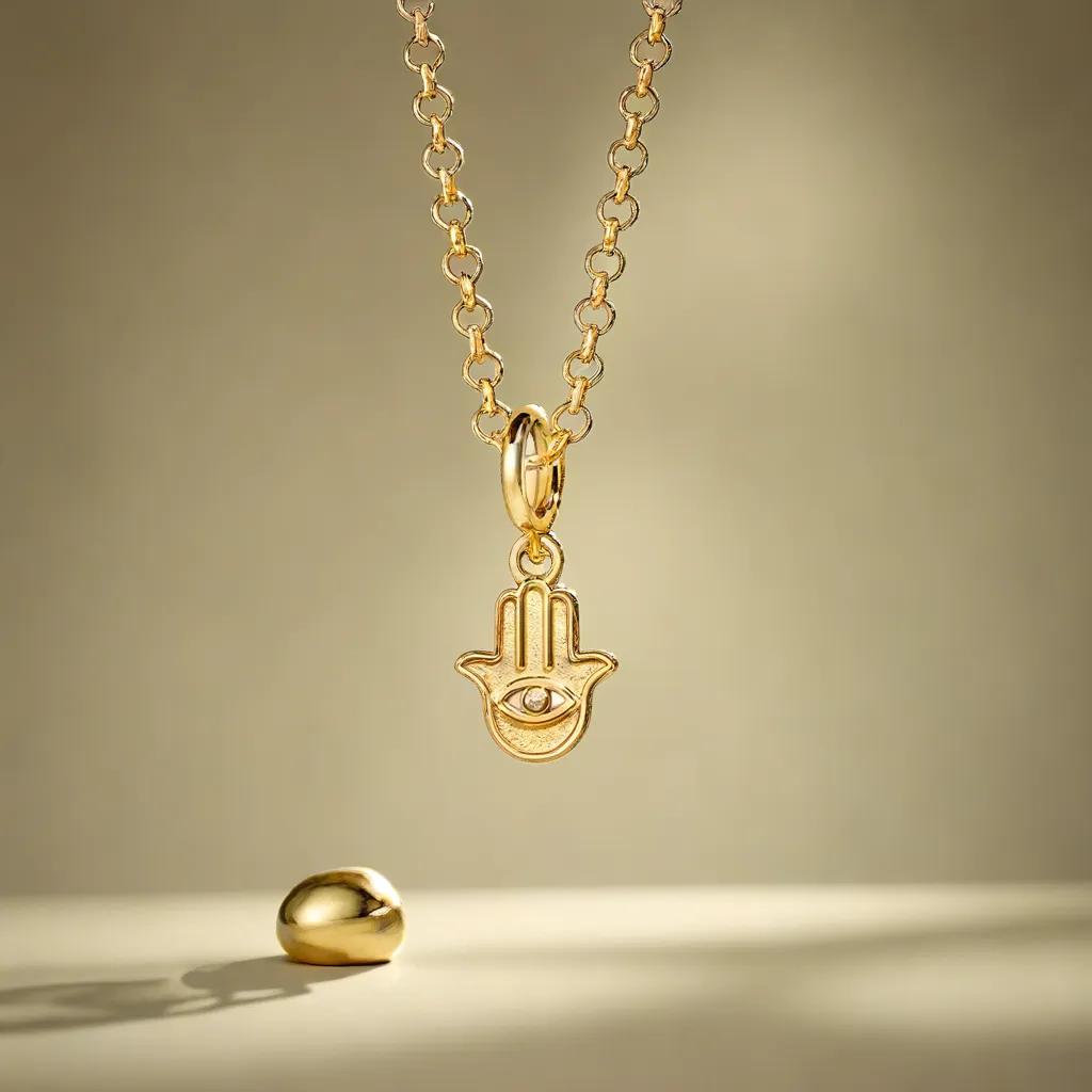 Hamsa Hand Pendant