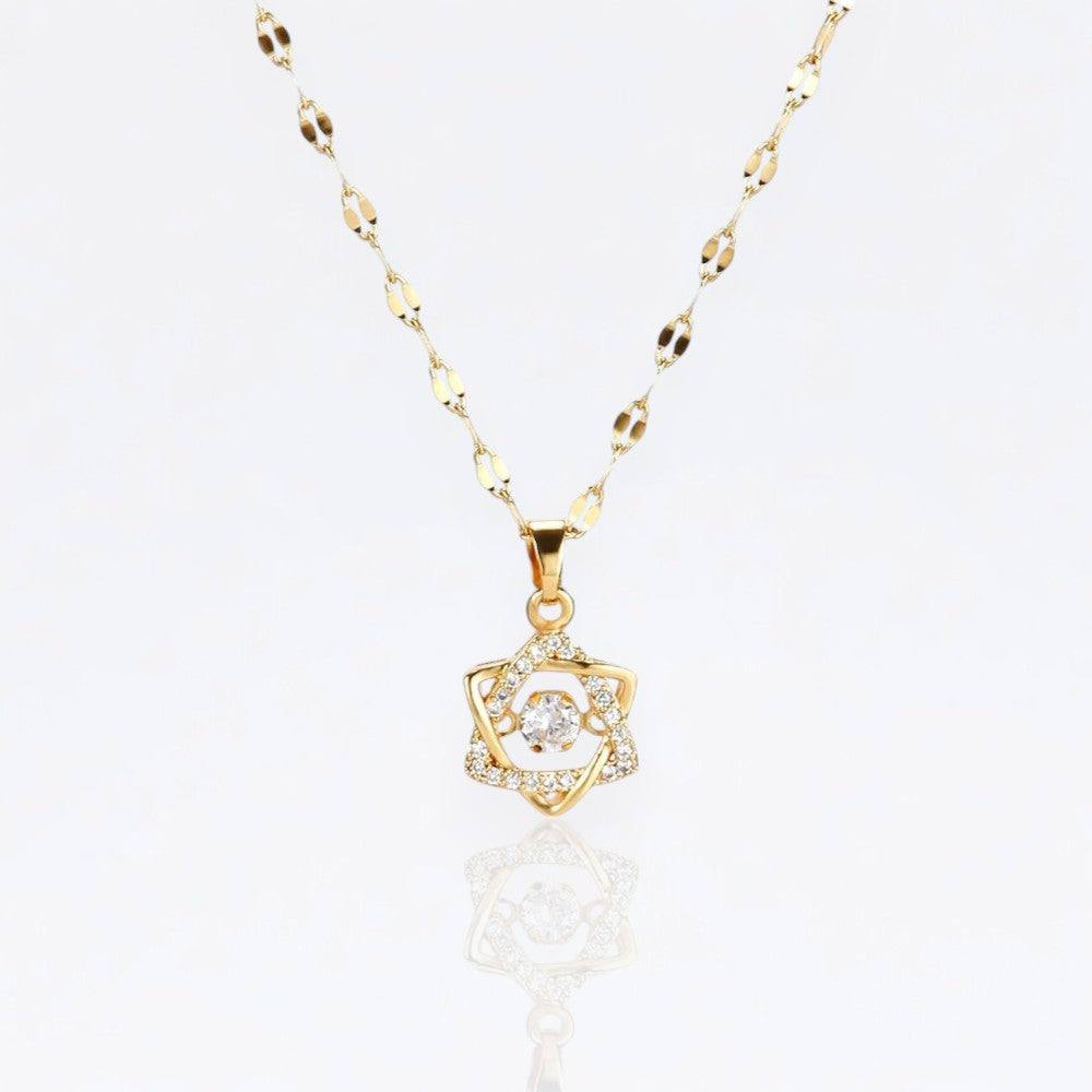 Star Of David Gem Pendant