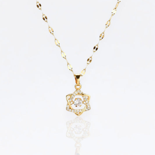 Star Of David Gem Pendant