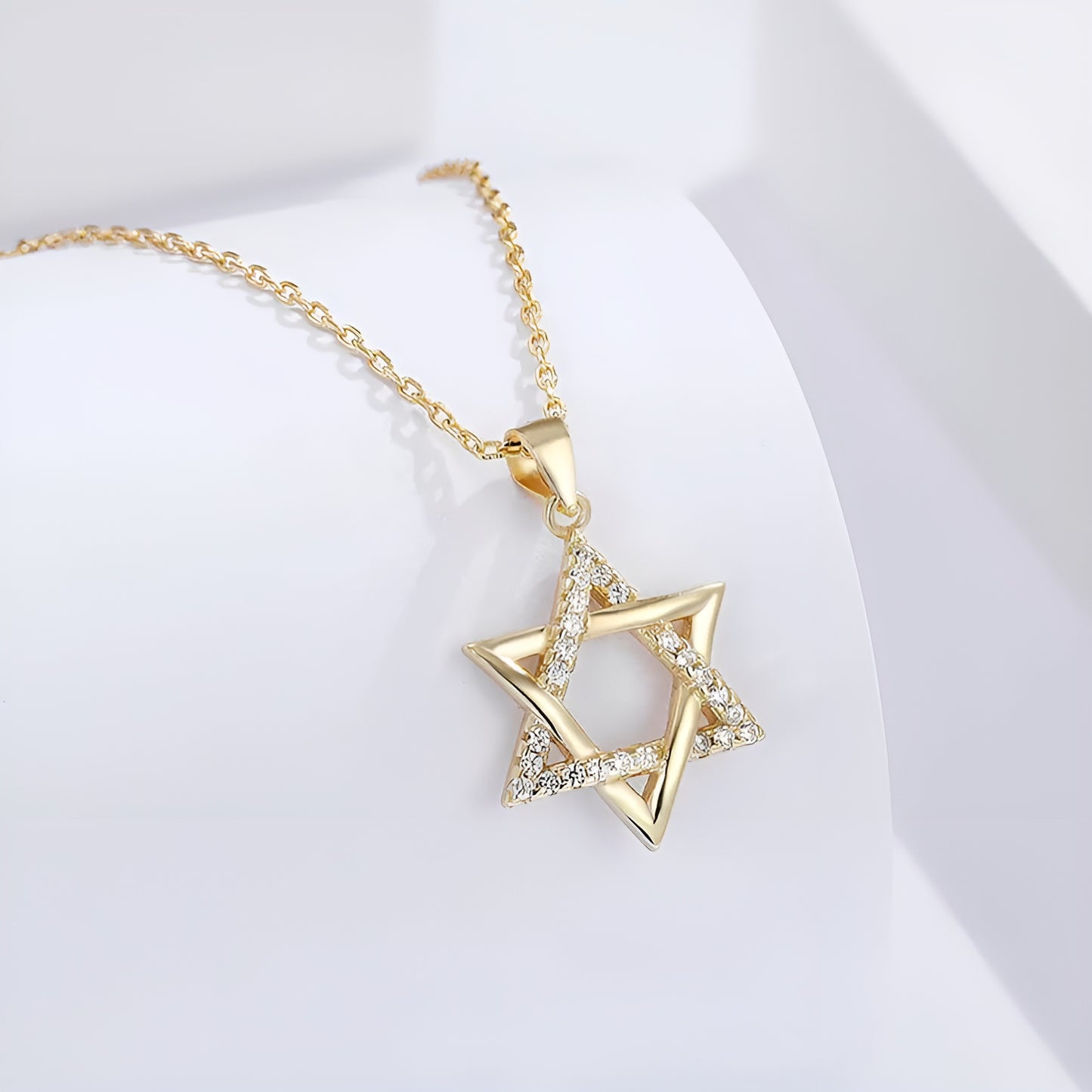 Star Of David Two Pendant