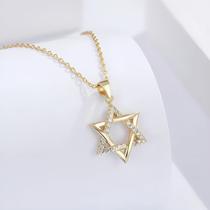 Star Of David Two Pendant