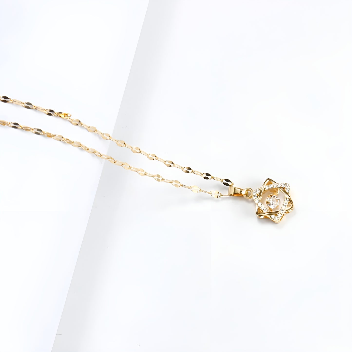 Star Of David Gem Pendant