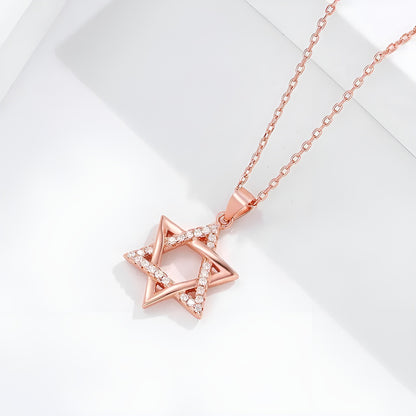 Star Of David Two Pendant