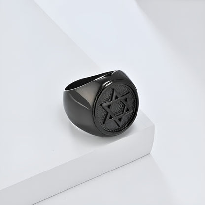 Star of David Signet Ring