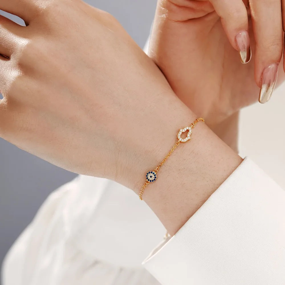 Hamsa Eye Bracelet