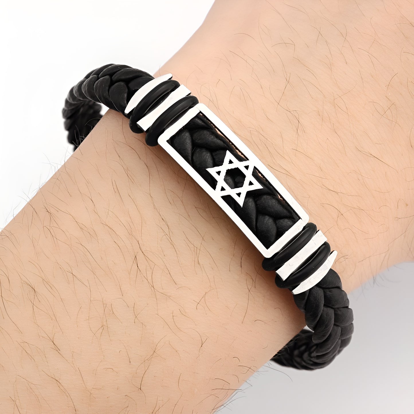 Star of David Clasp Bracelet