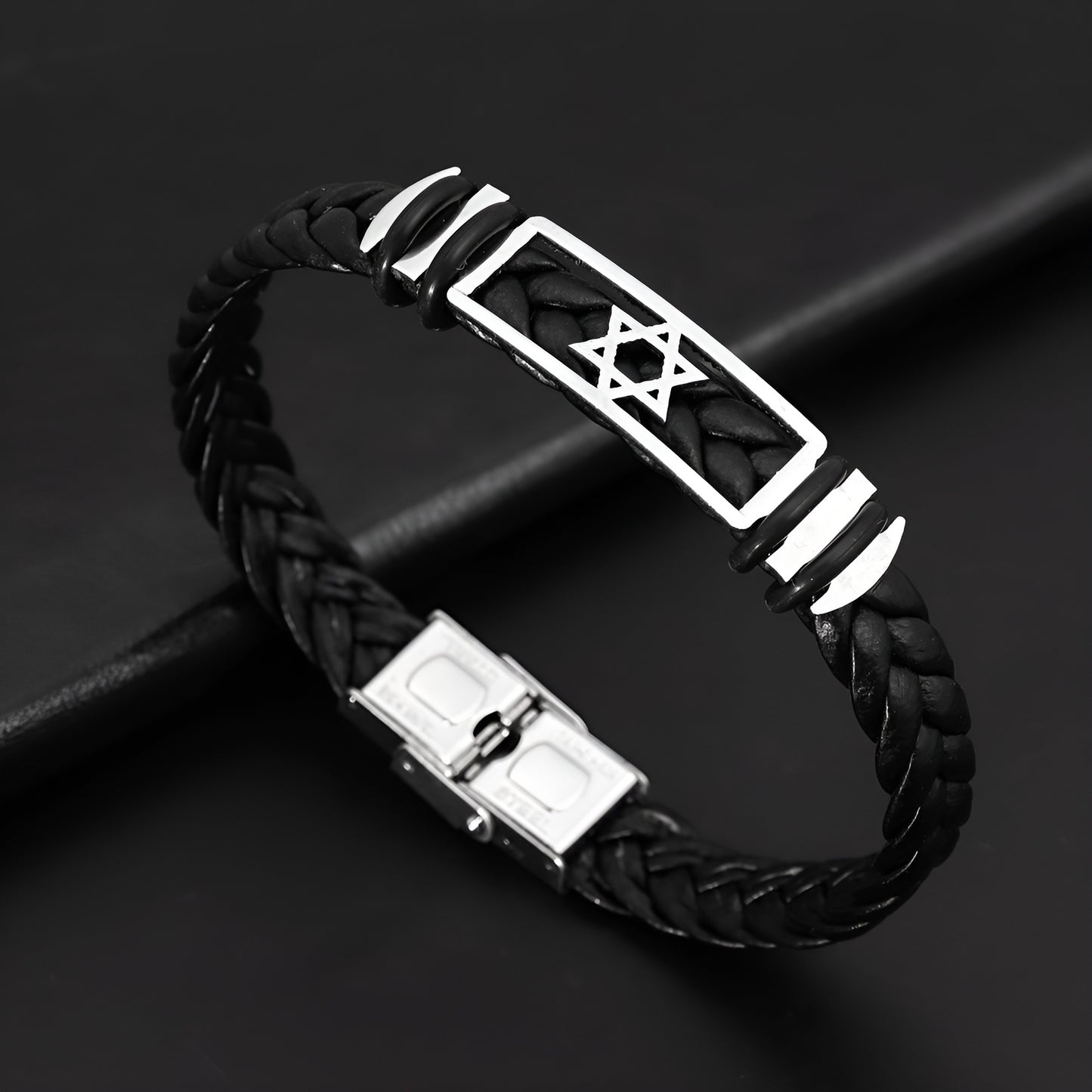 Star of David Clasp Bracelet