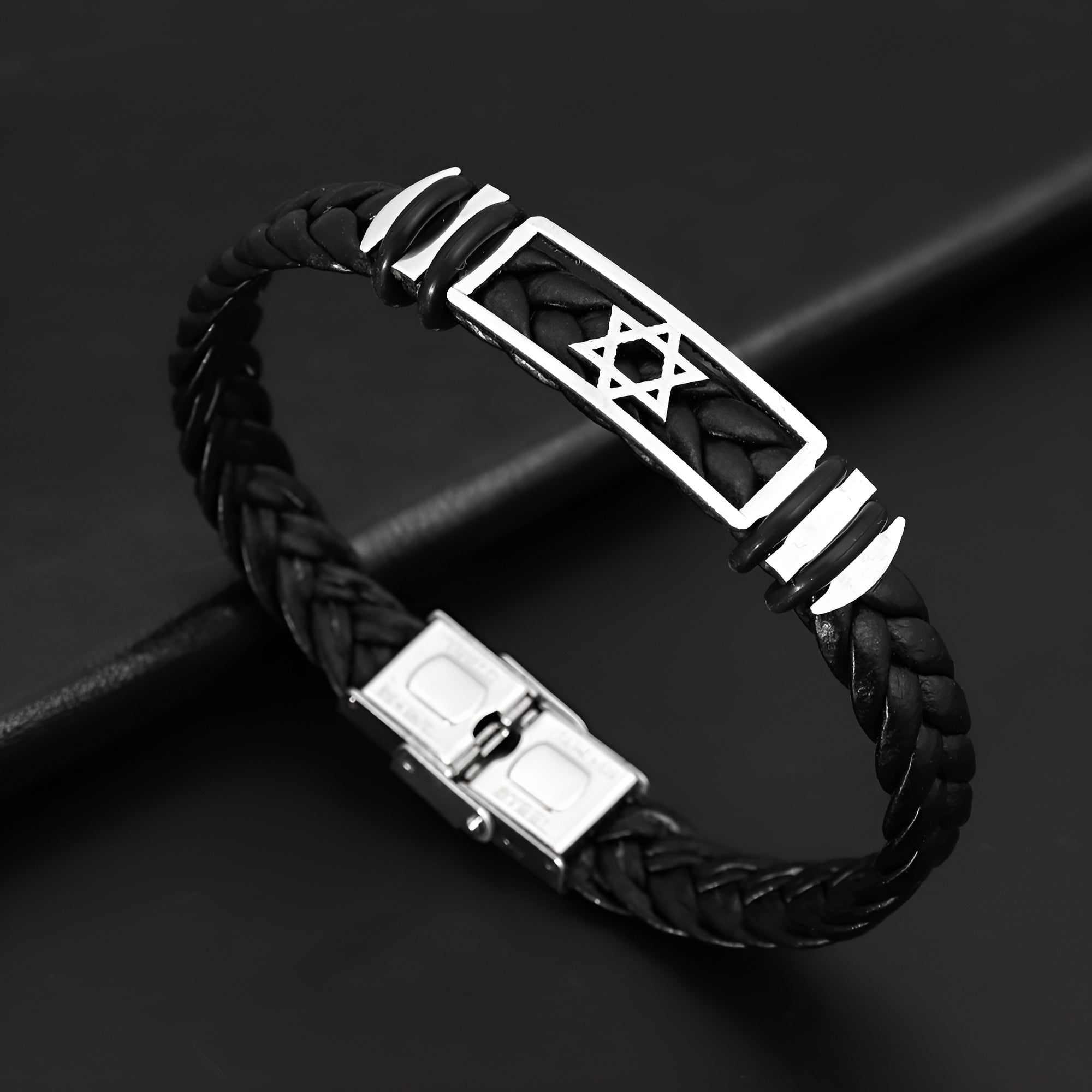 Star of David Clasp Bracelet