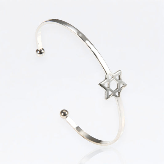 Star of David Cuff Bracelet