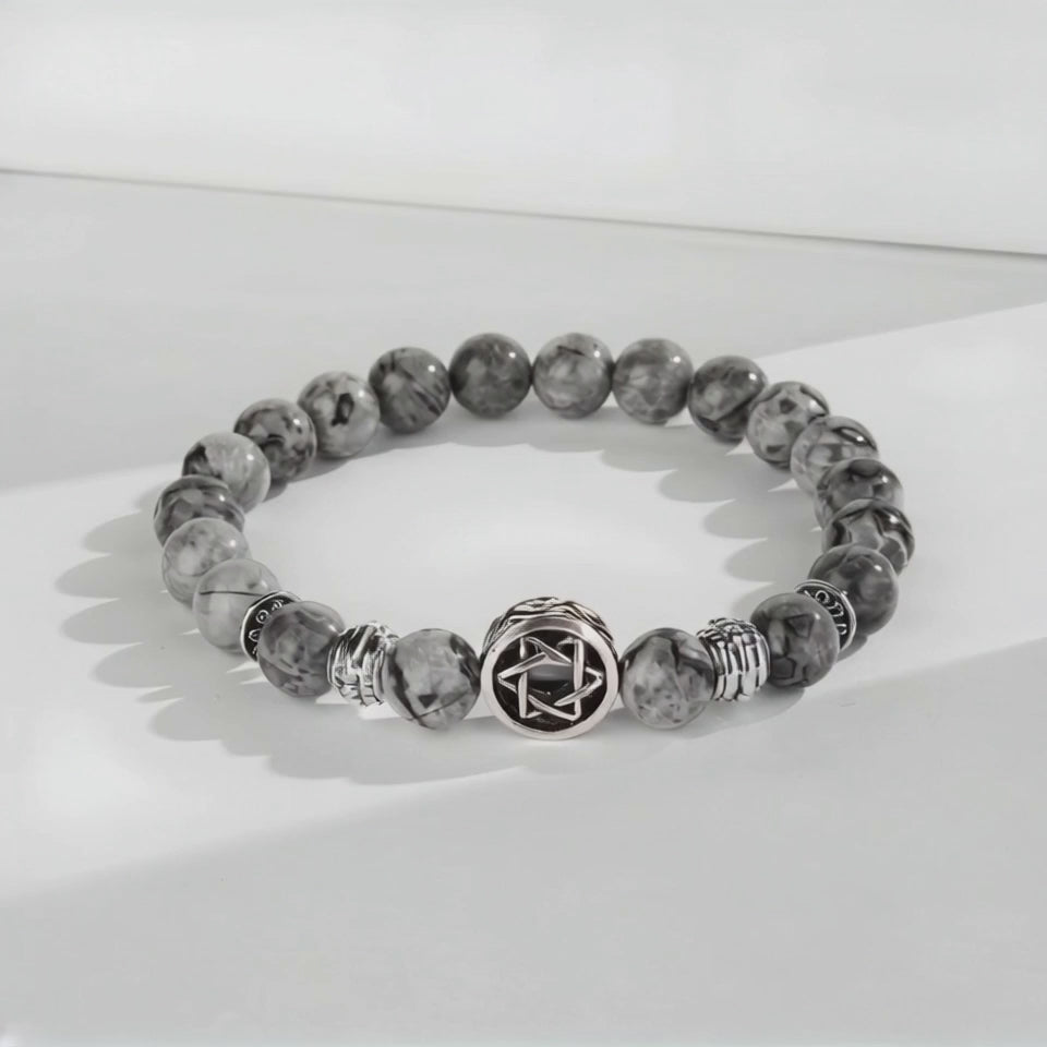 Star Of David Element Bracelet